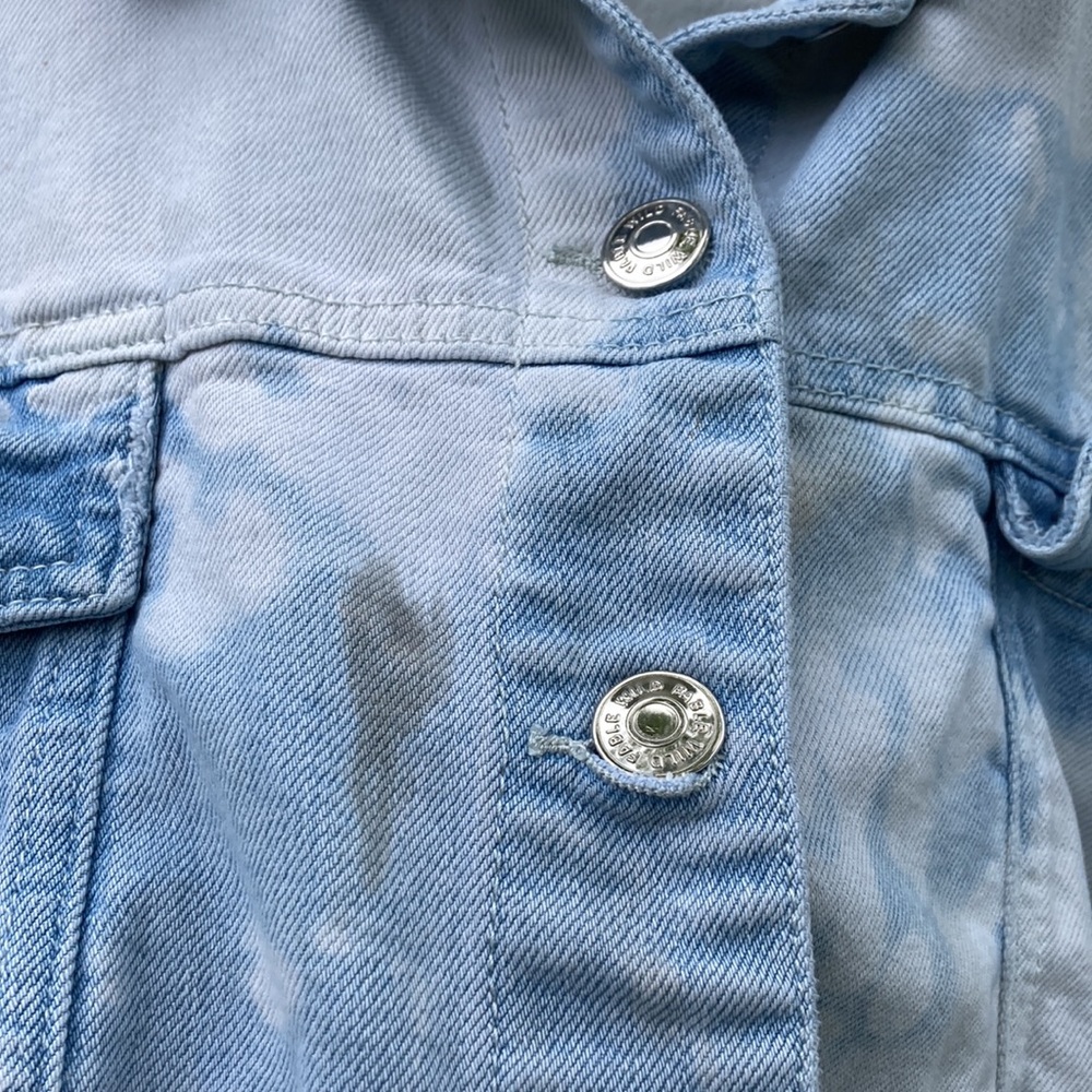 Wild Fable XL Bleached Cutoff Jean Jacket - Picture 6 of 10